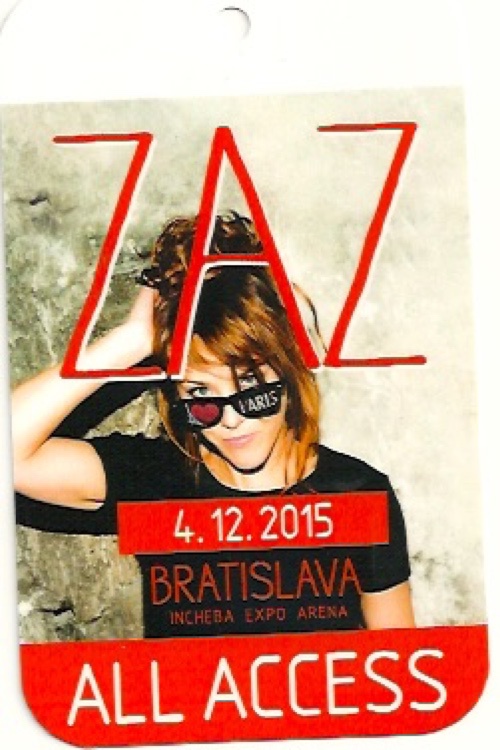 konzert ZAZ Bratislava 