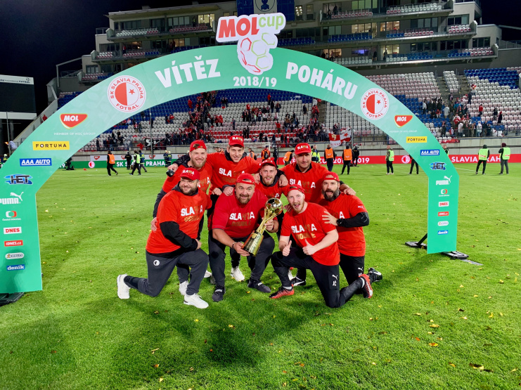 SK Slavia Praha vítěz MOL cupu 2019 v Olomouci 